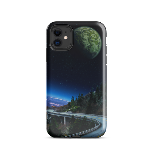 "FOREST ROAD." Tough Case for iPhone®