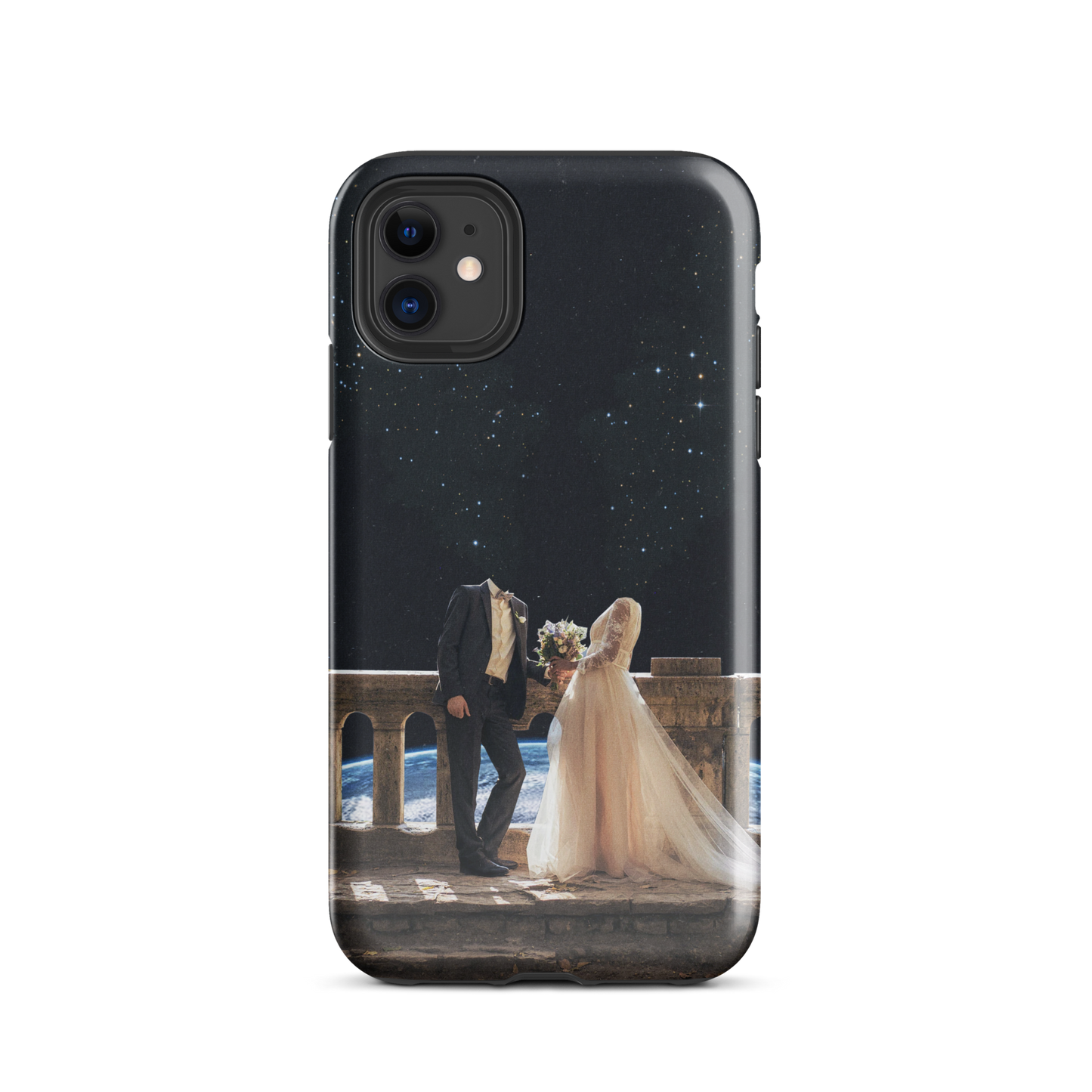 "JUST MARRIED." Tough Case for iPhone®