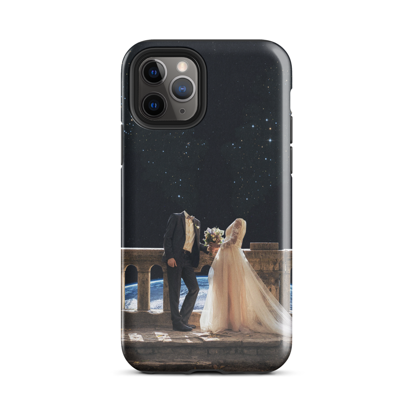 "JUST MARRIED." Tough Case for iPhone®
