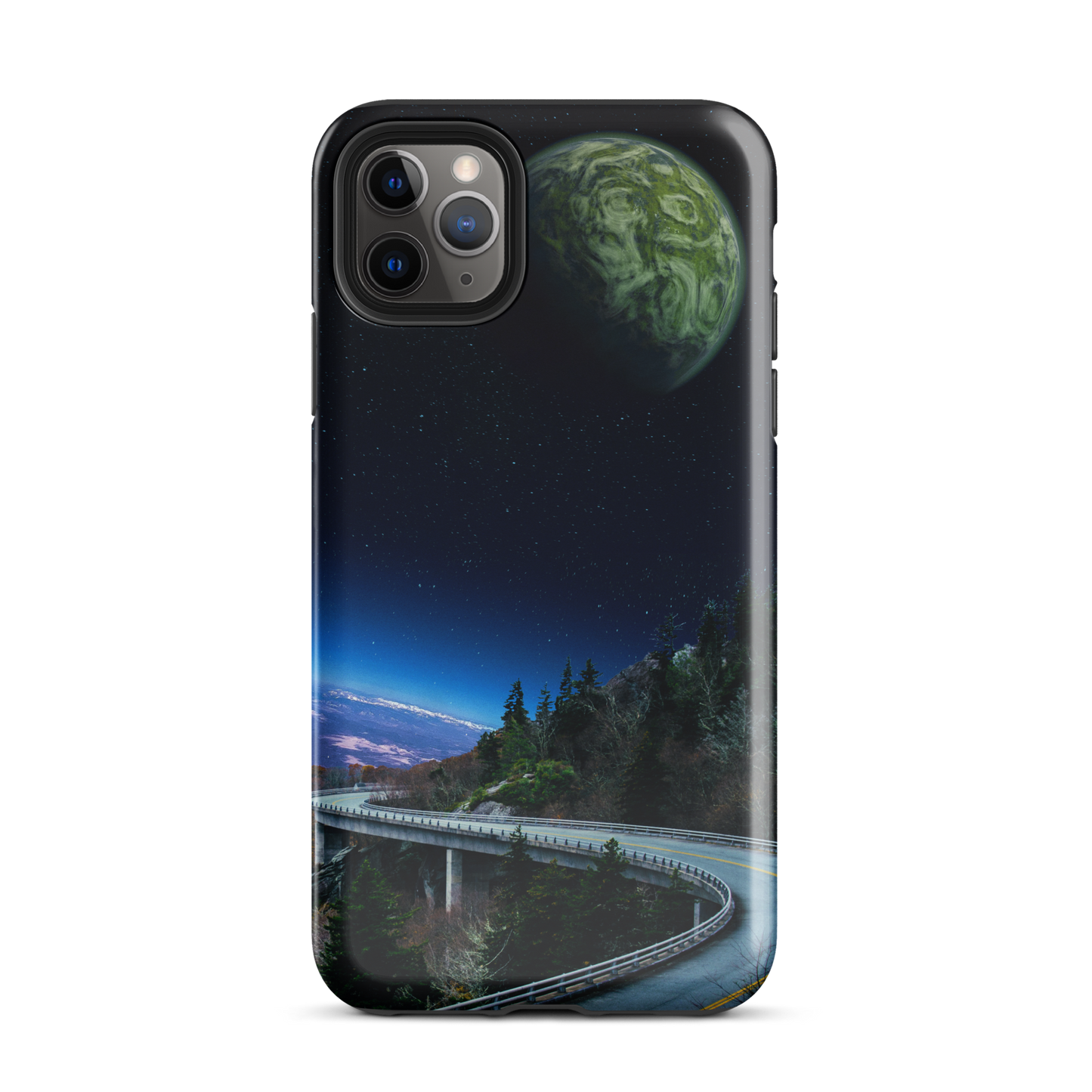 "FOREST ROAD." Tough Case for iPhone®
