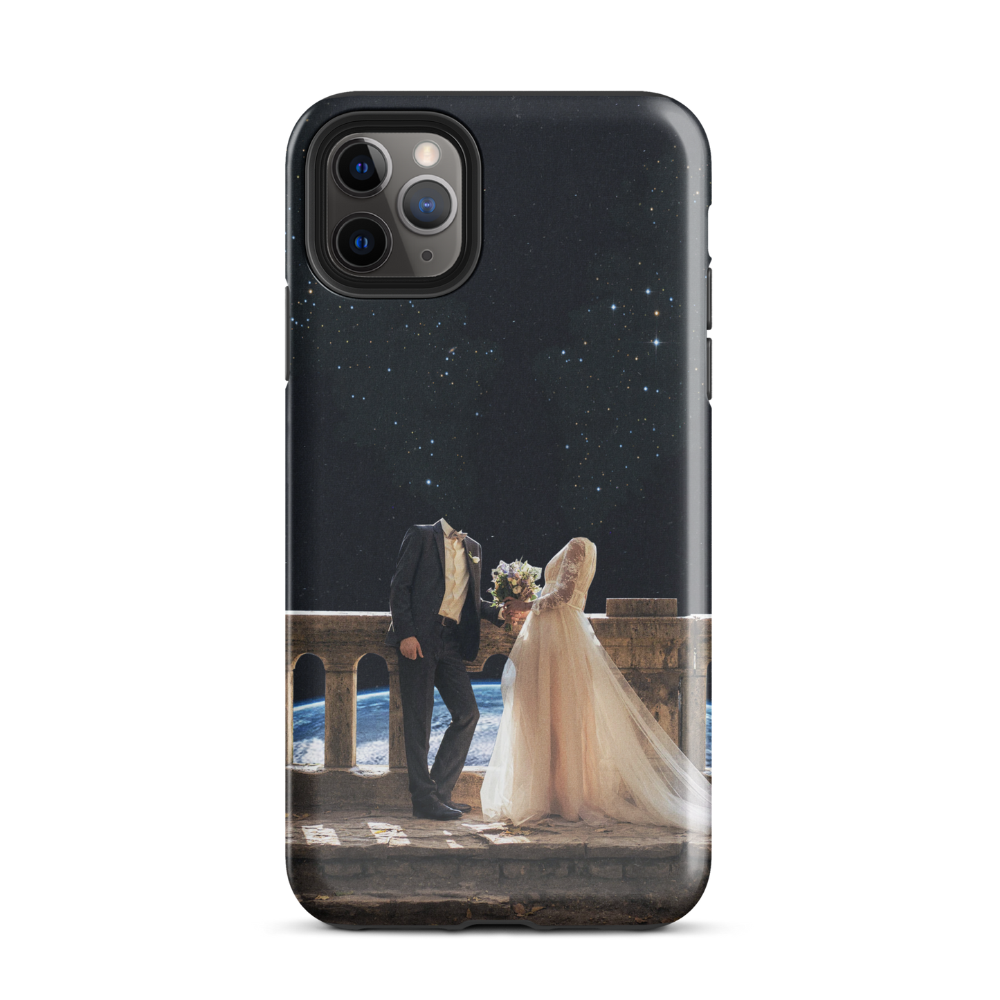 "JUST MARRIED." Tough Case for iPhone®