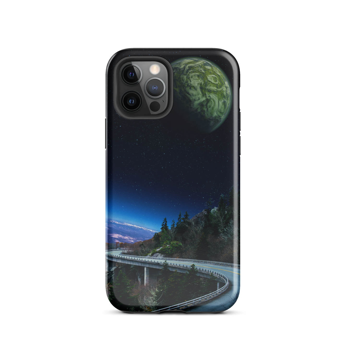 "FOREST ROAD." Tough Case for iPhone®