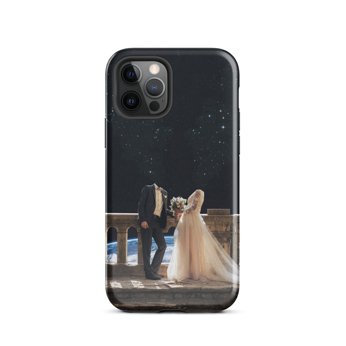 "JUST MARRIED." Tough Case for iPhone®