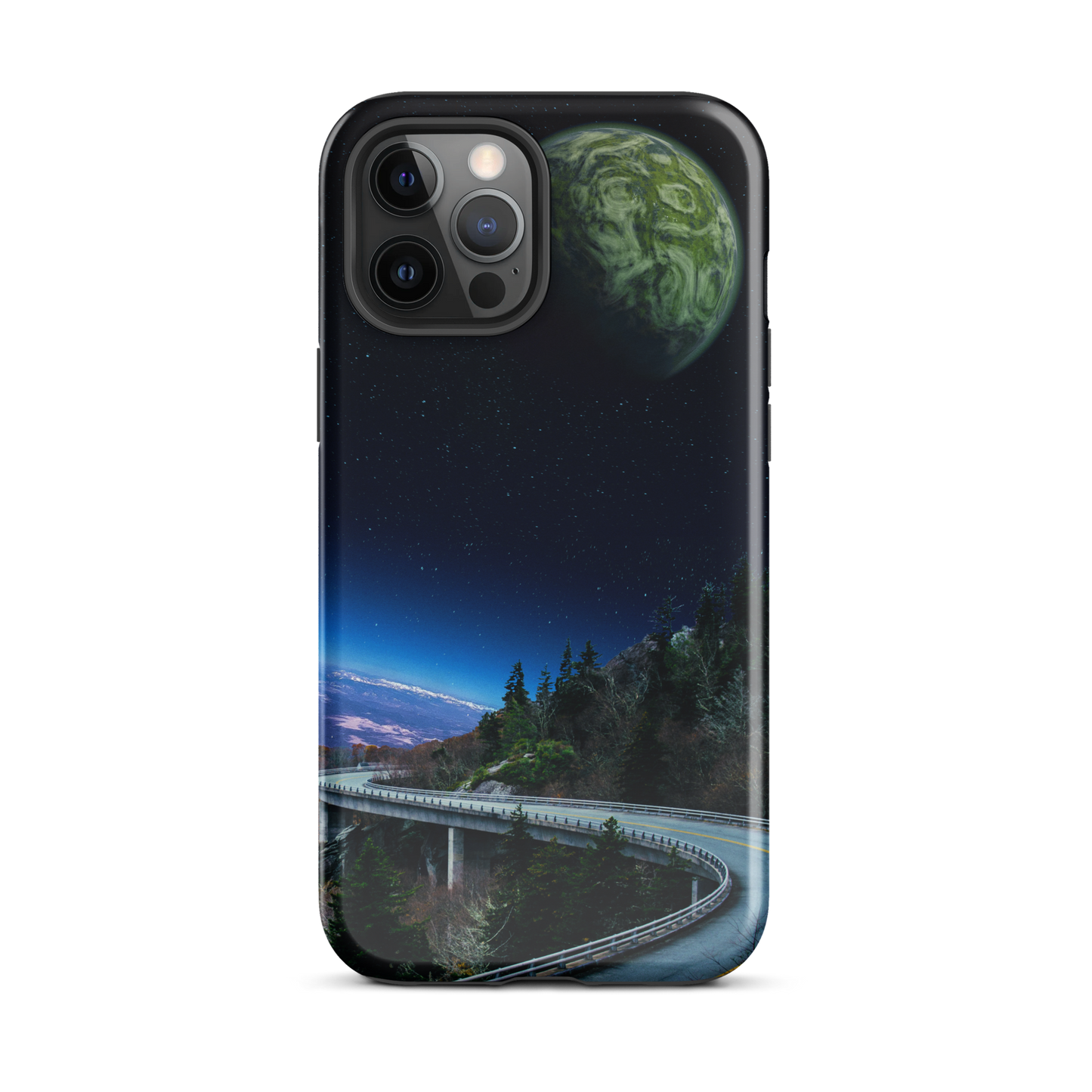 "FOREST ROAD." Tough Case for iPhone®
