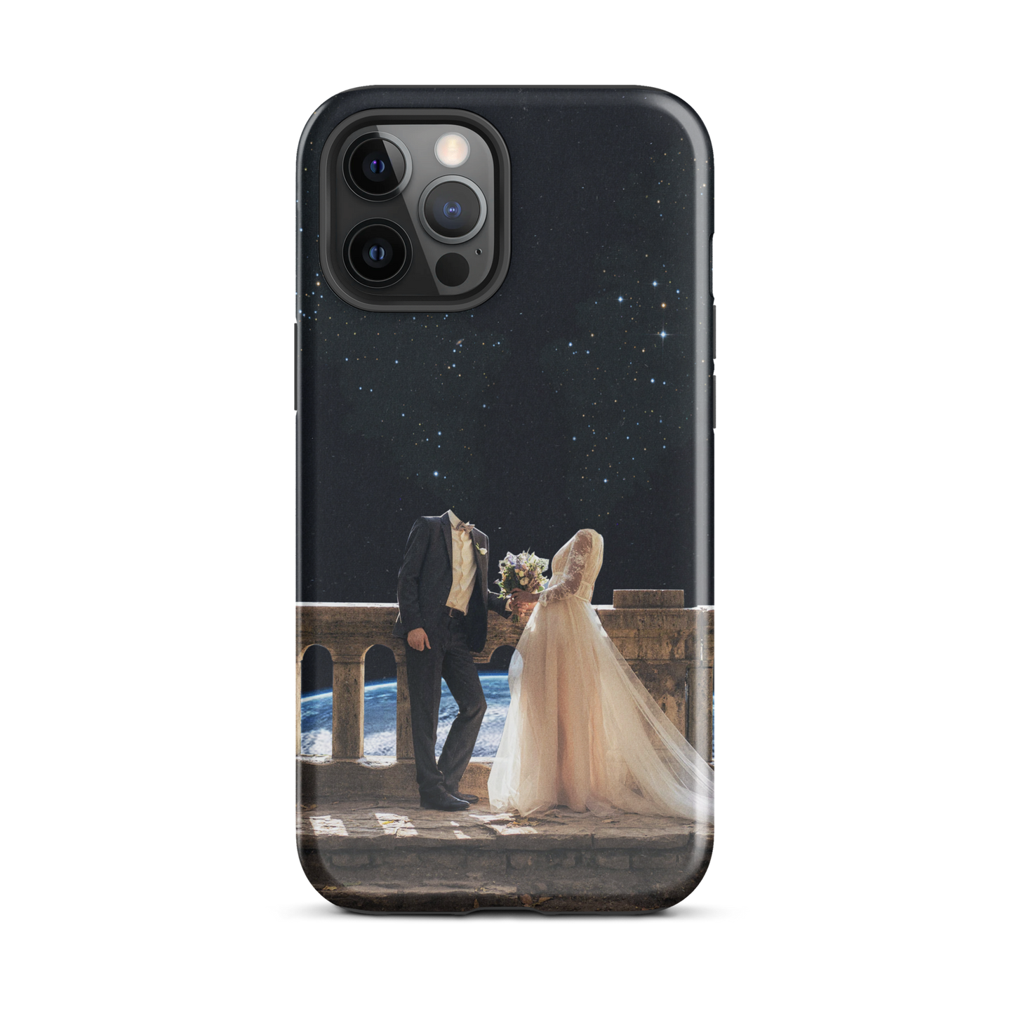 "JUST MARRIED." Tough Case for iPhone®