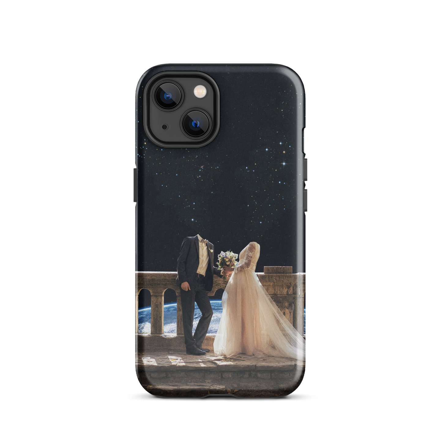 "JUST MARRIED." Tough Case for iPhone®