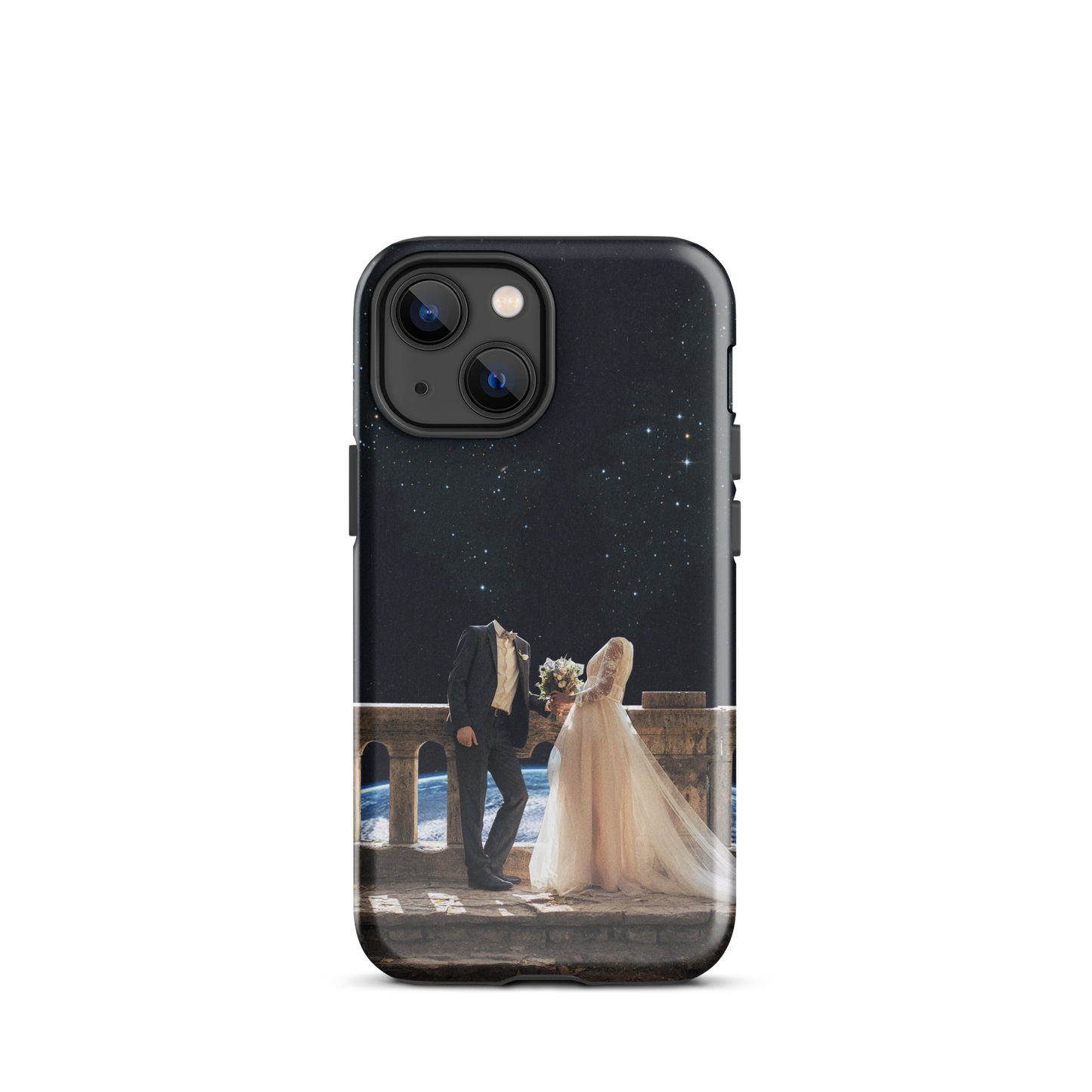 "JUST MARRIED." Tough Case for iPhone®