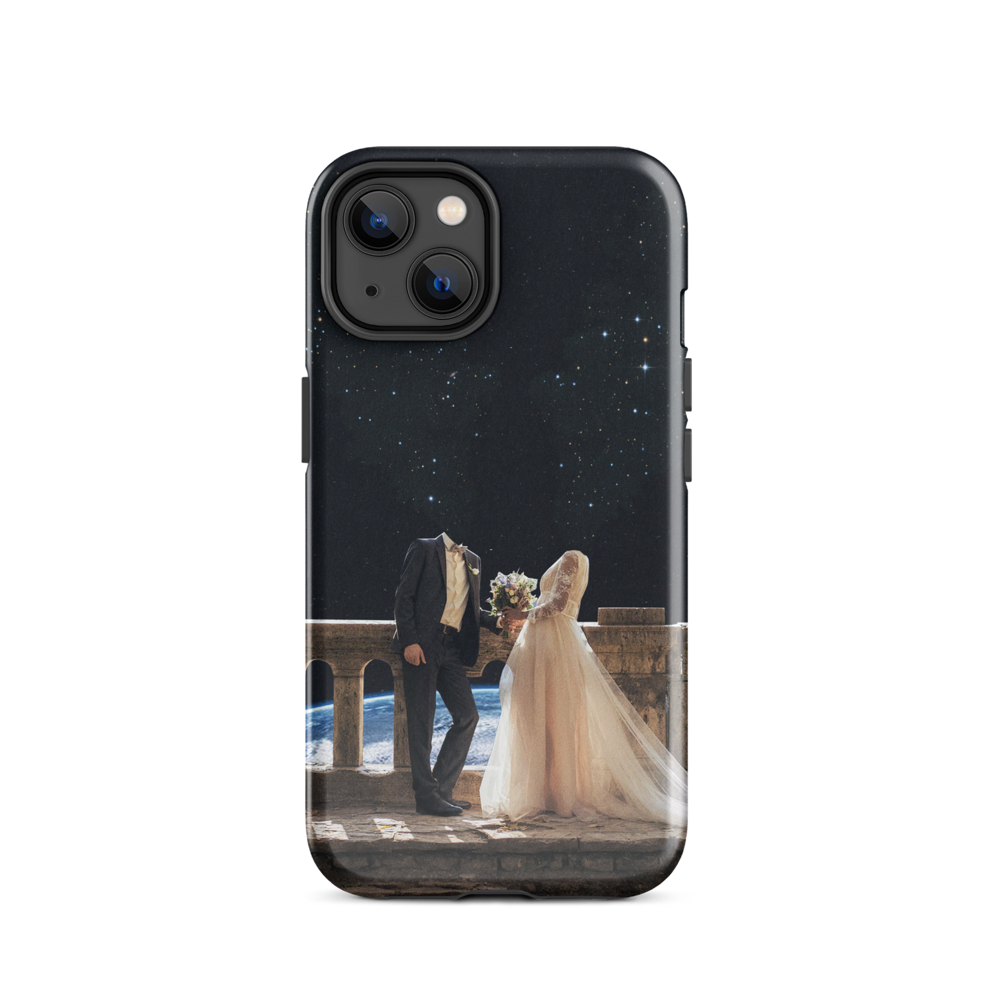 "JUST MARRIED." Tough Case for iPhone®