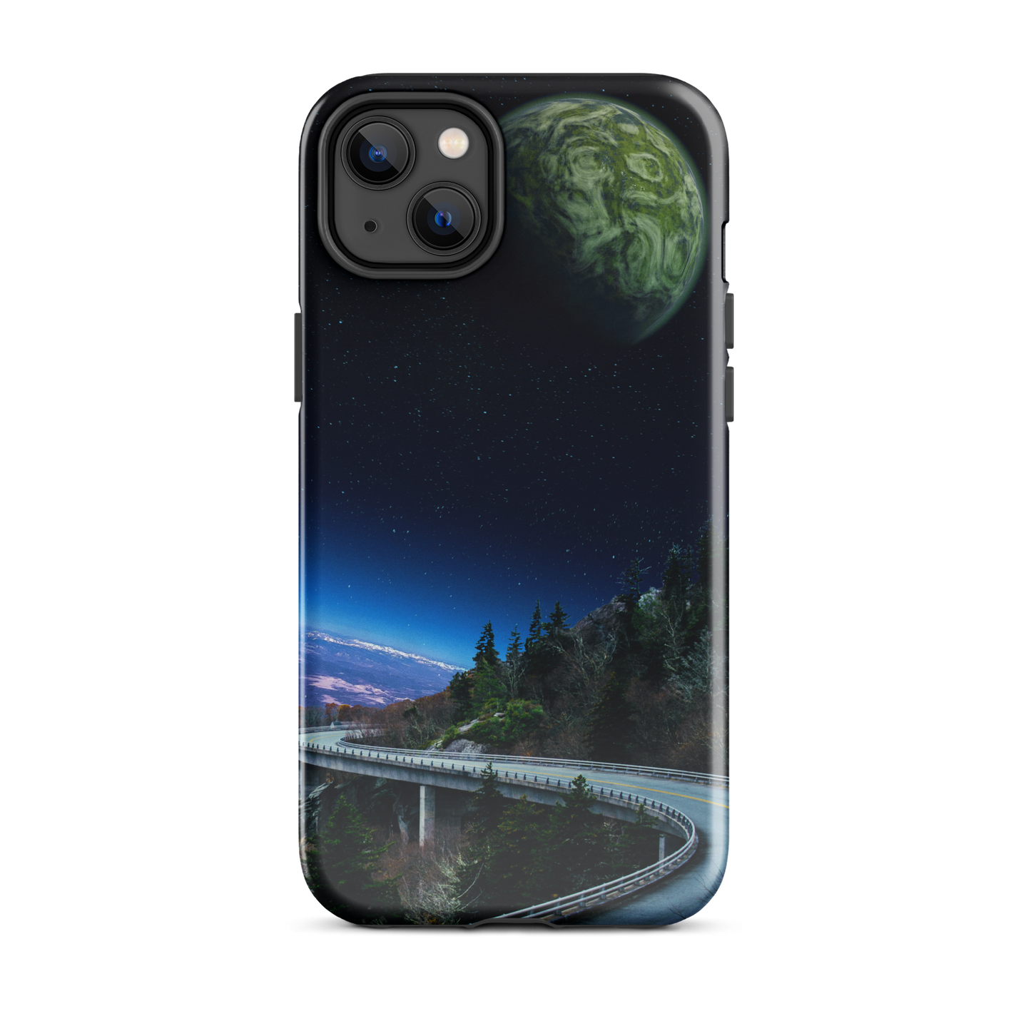 "FOREST ROAD." Tough Case for iPhone®