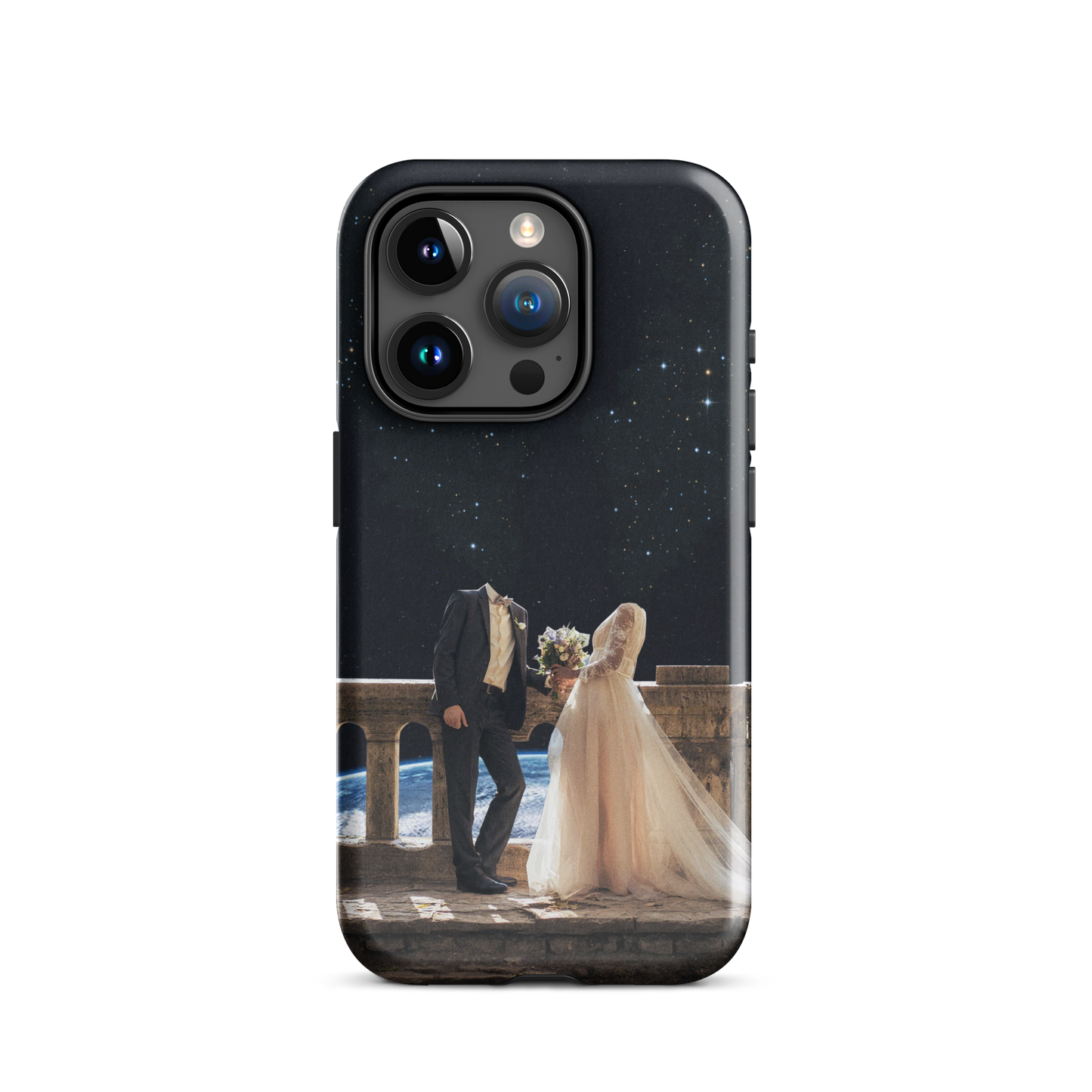 "JUST MARRIED." Tough Case for iPhone®