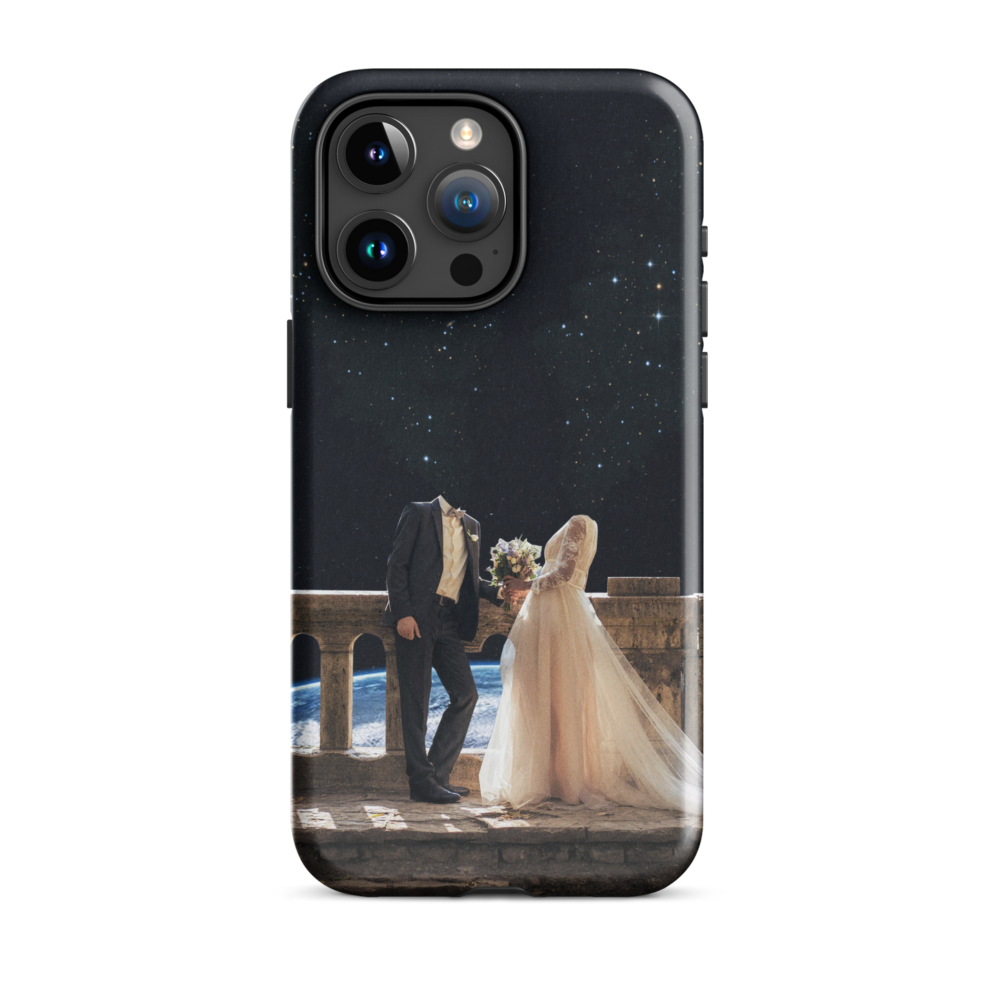 "JUST MARRIED." Tough Case for iPhone®