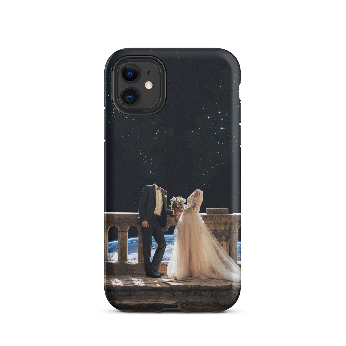 "JUST MARRIED." Tough Case for iPhone®