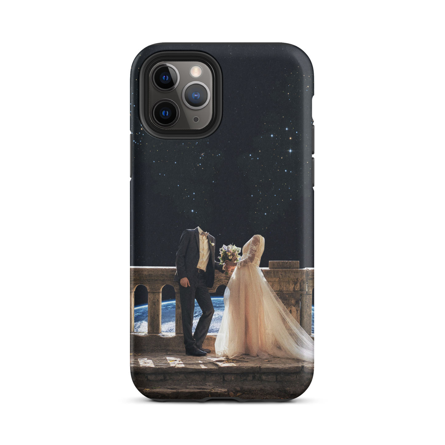 "JUST MARRIED." Tough Case for iPhone®
