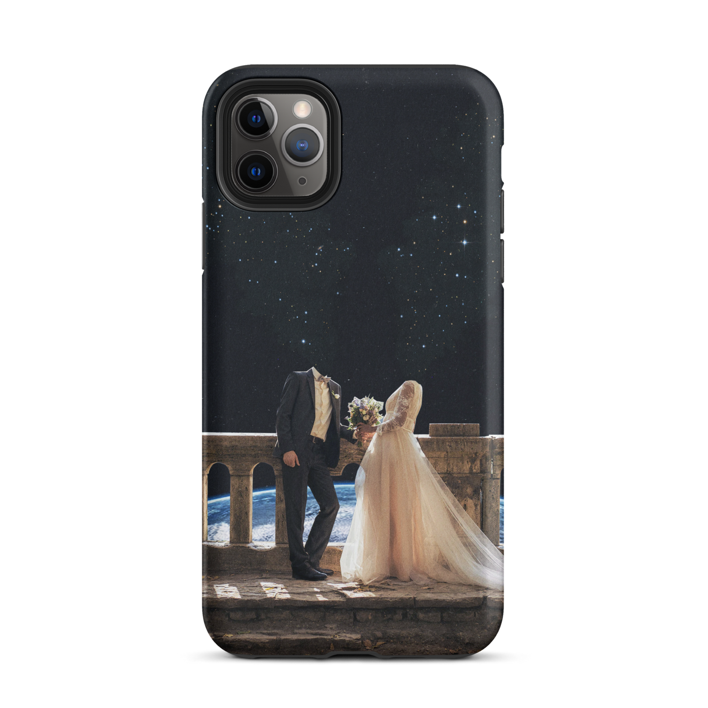 "JUST MARRIED." Tough Case for iPhone®