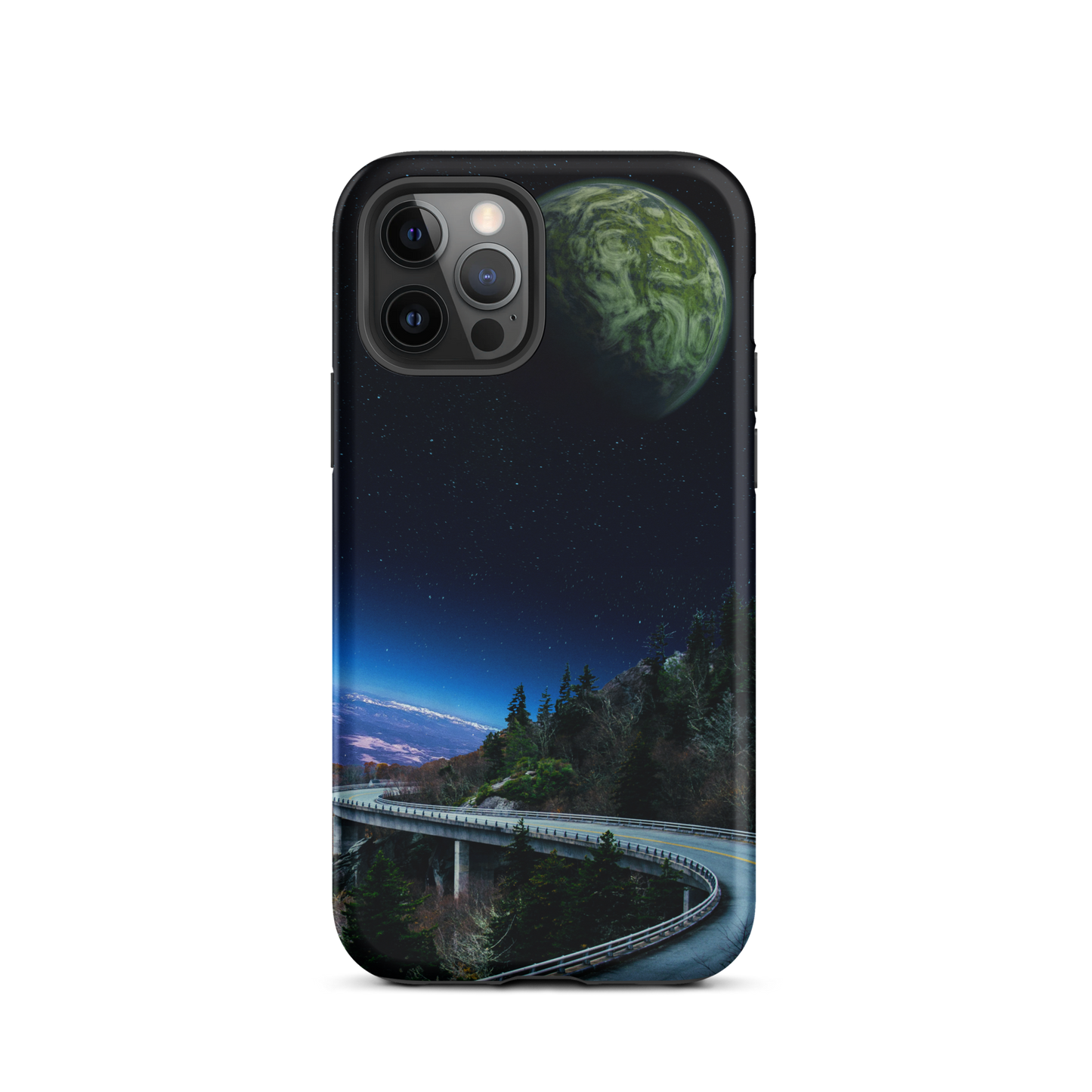 "FOREST ROAD." Tough Case for iPhone®