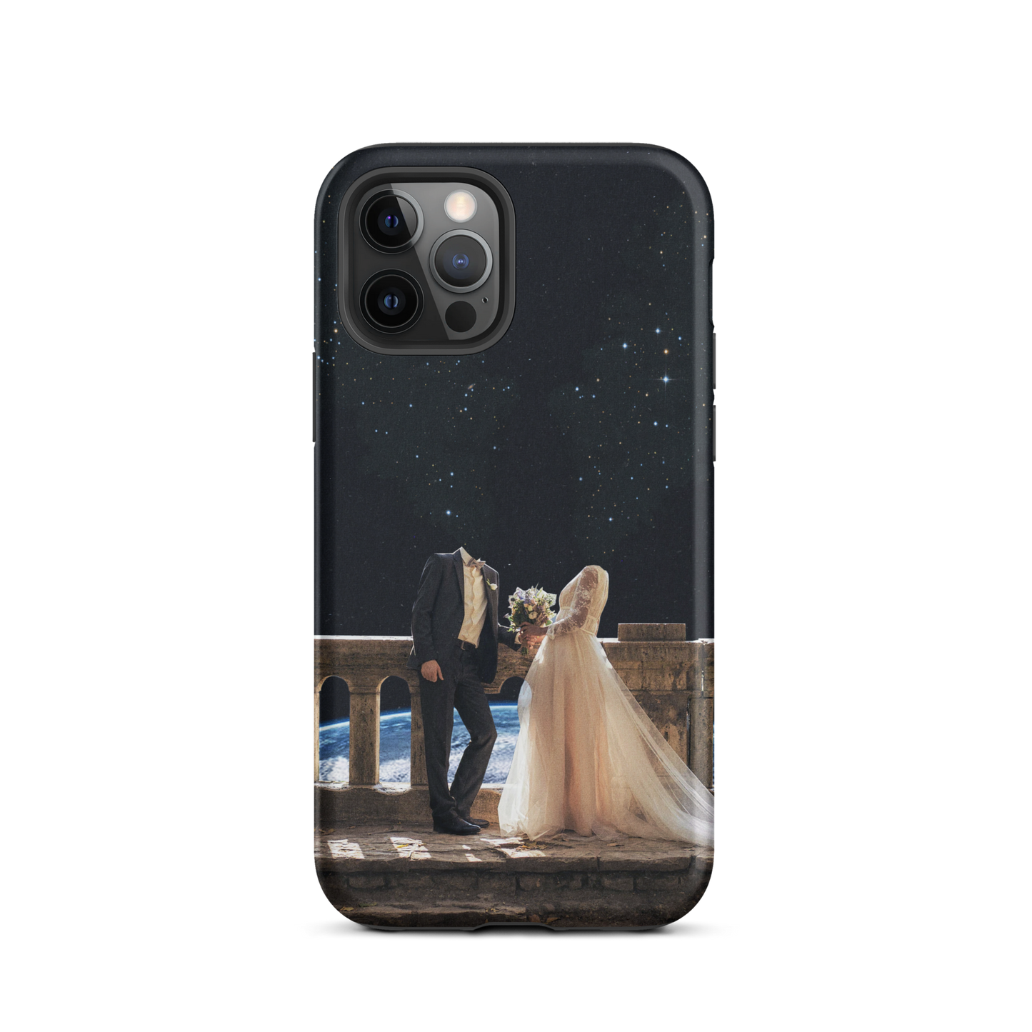 "JUST MARRIED." Tough Case for iPhone®