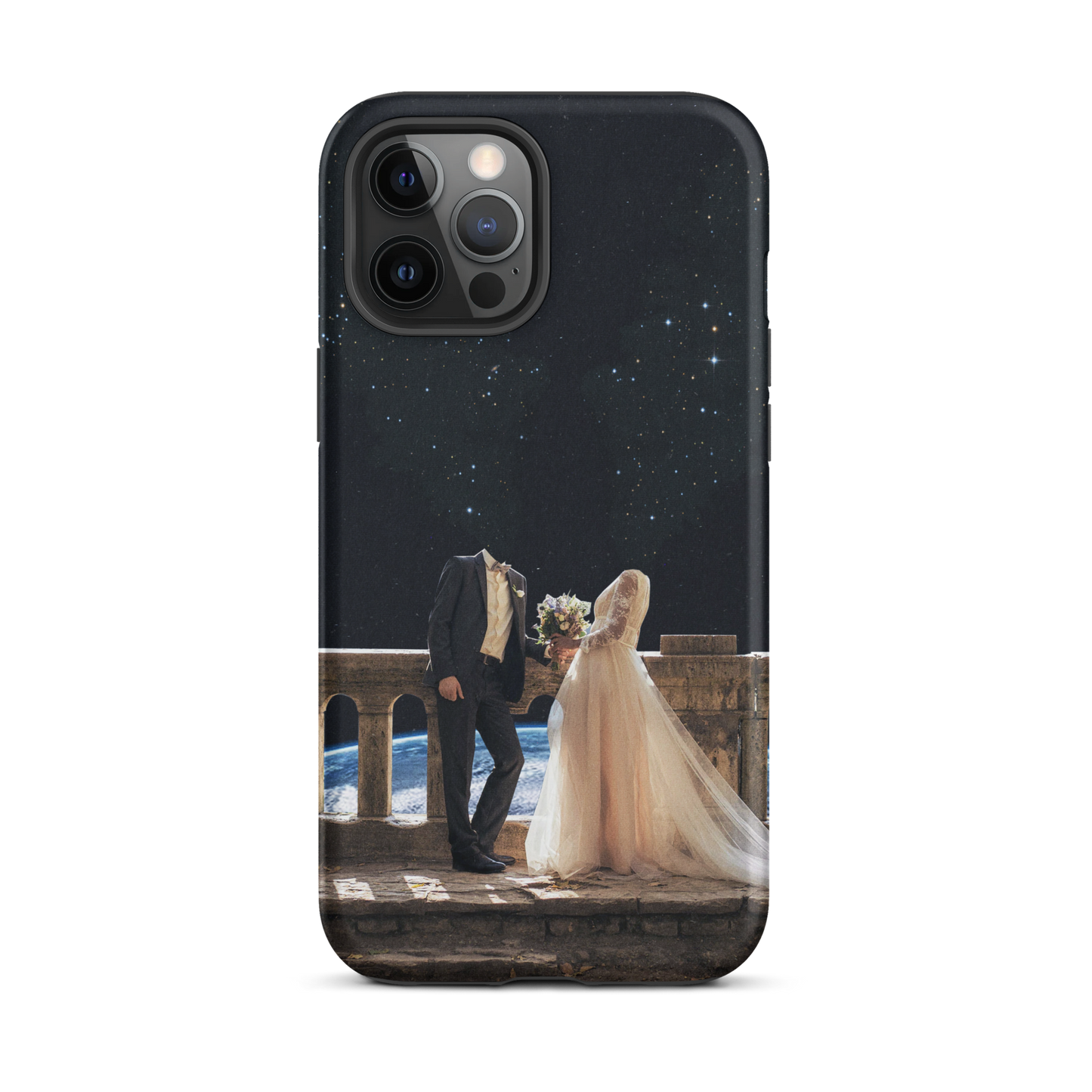 "JUST MARRIED." Tough Case for iPhone®