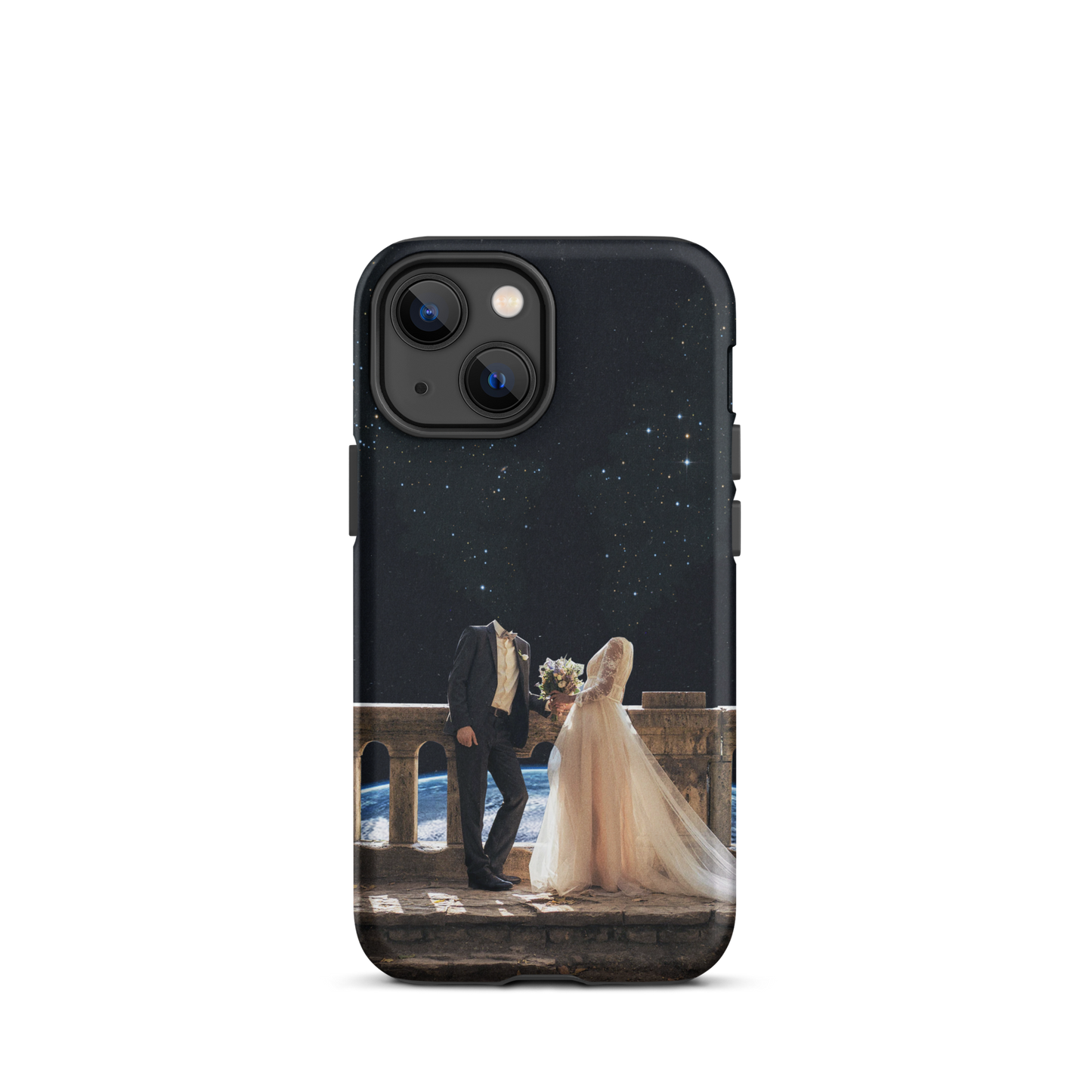 "JUST MARRIED." Tough Case for iPhone®