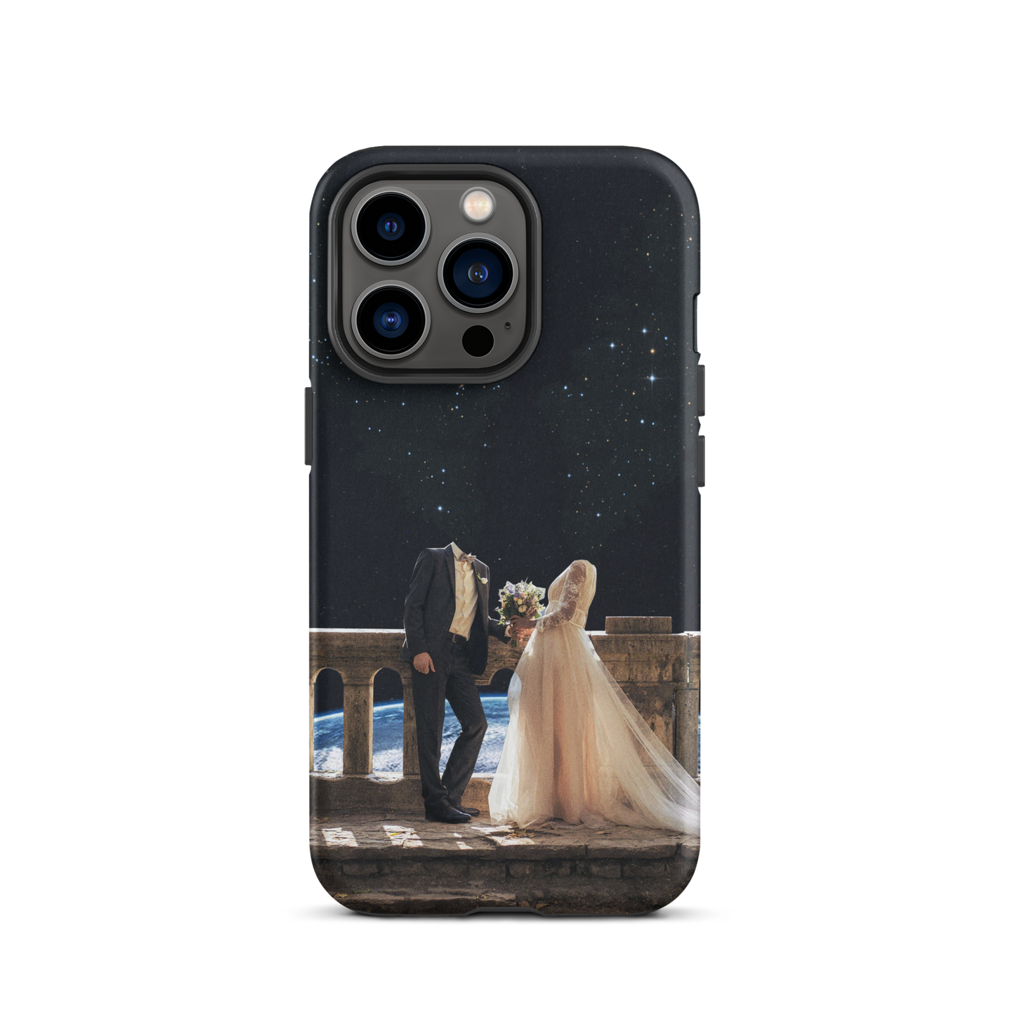 "JUST MARRIED." Tough Case for iPhone®