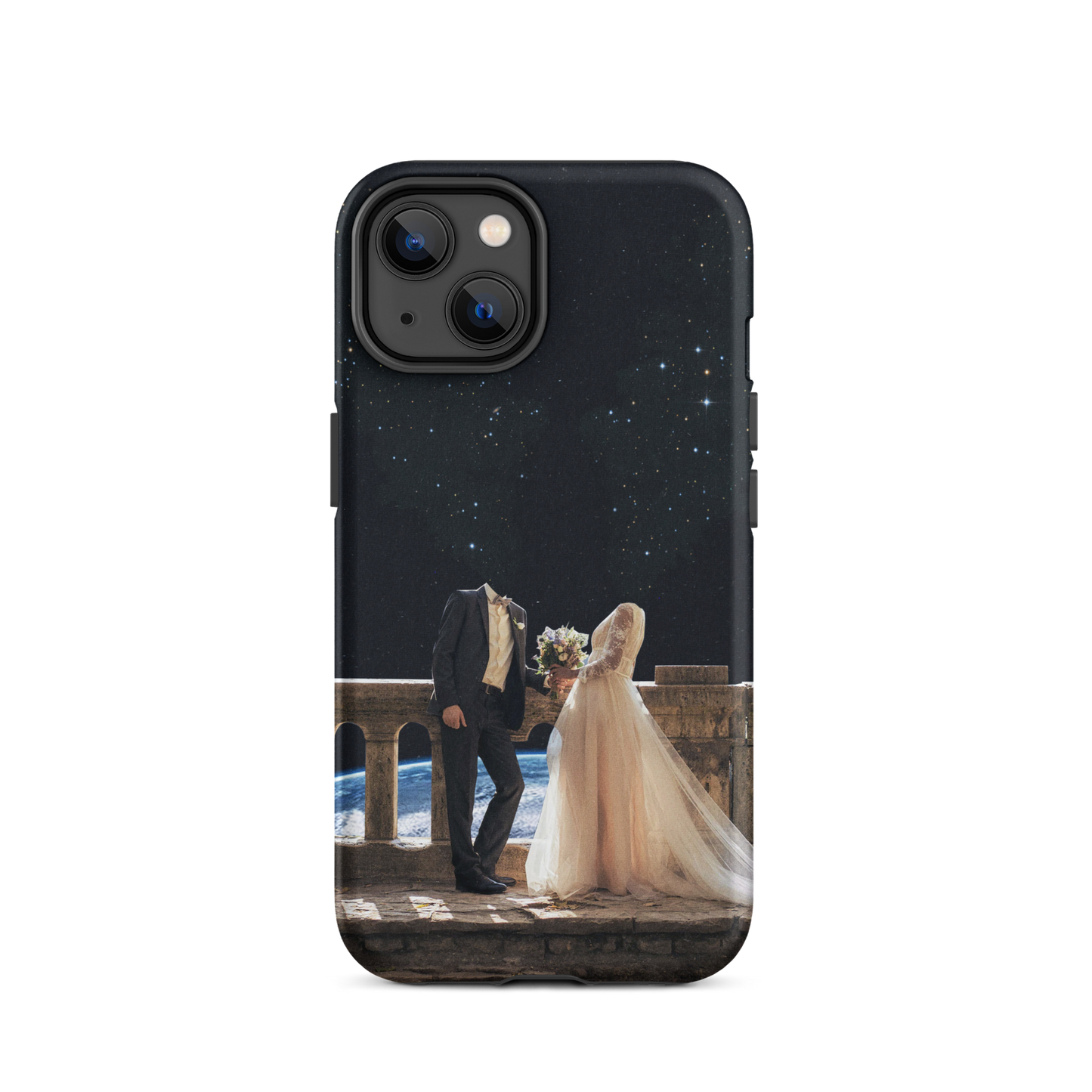 "JUST MARRIED." Tough Case for iPhone®