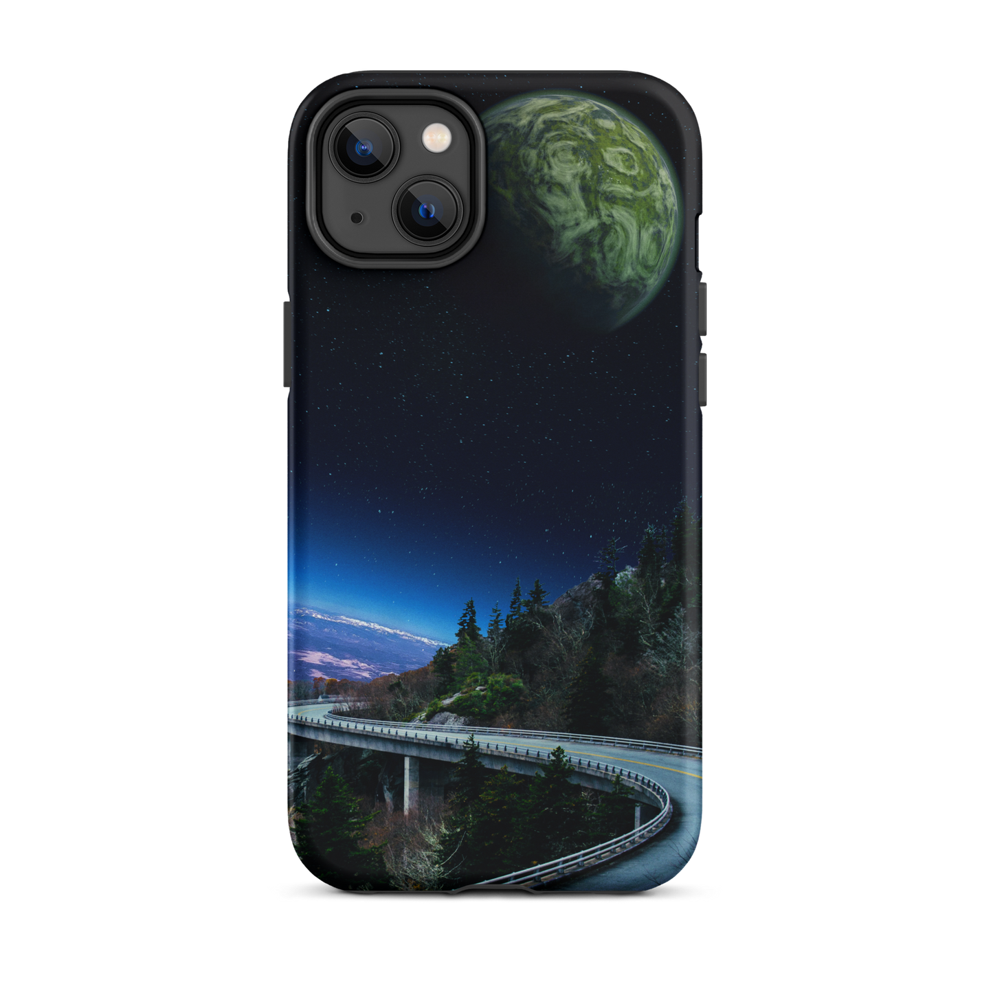 "FOREST ROAD." Tough Case for iPhone®
