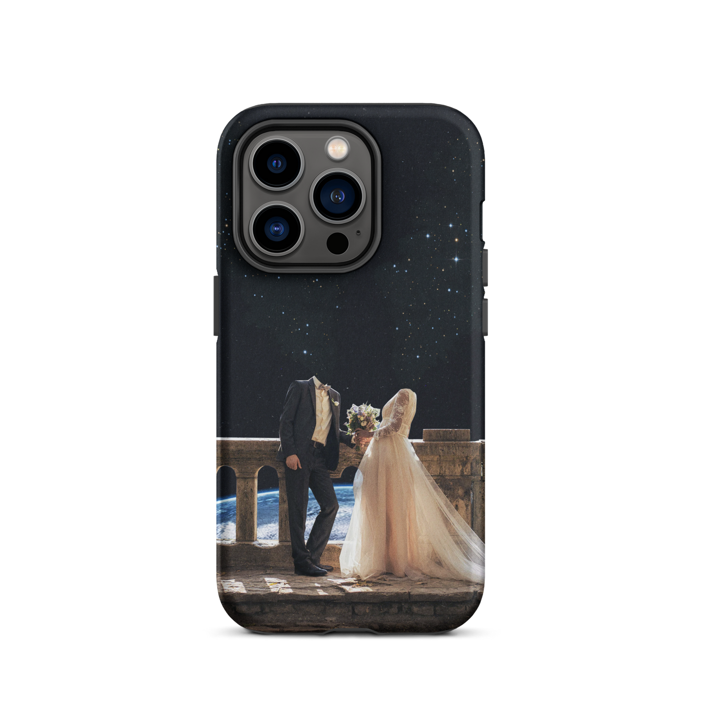 "JUST MARRIED." Tough Case for iPhone®