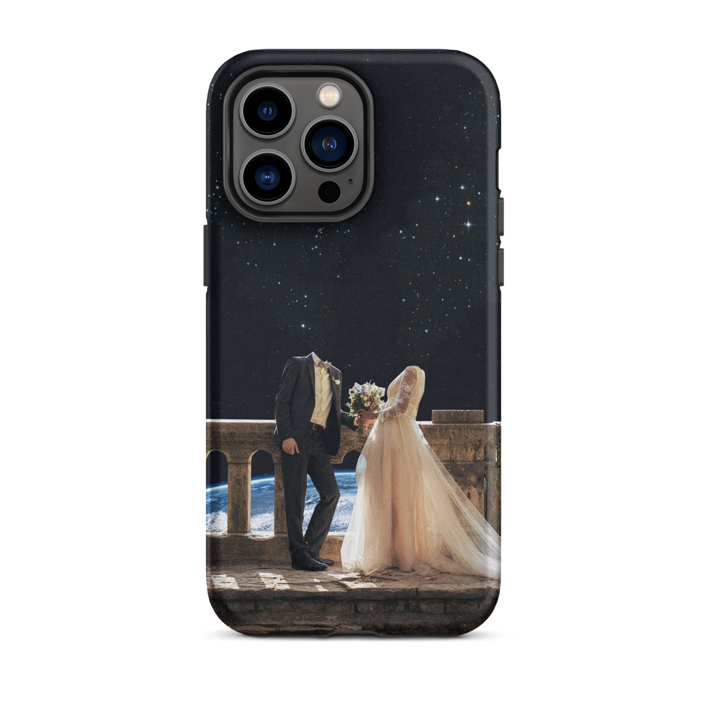 "JUST MARRIED." Tough Case for iPhone®