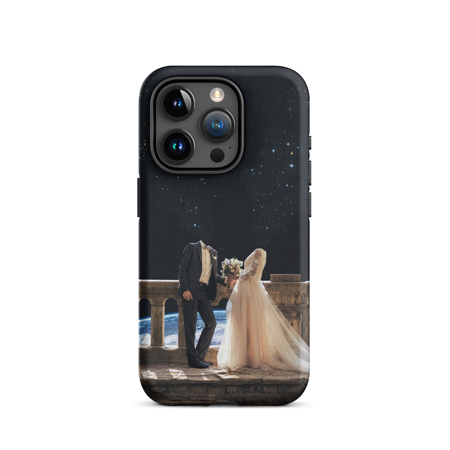 "JUST MARRIED." Tough Case for iPhone®