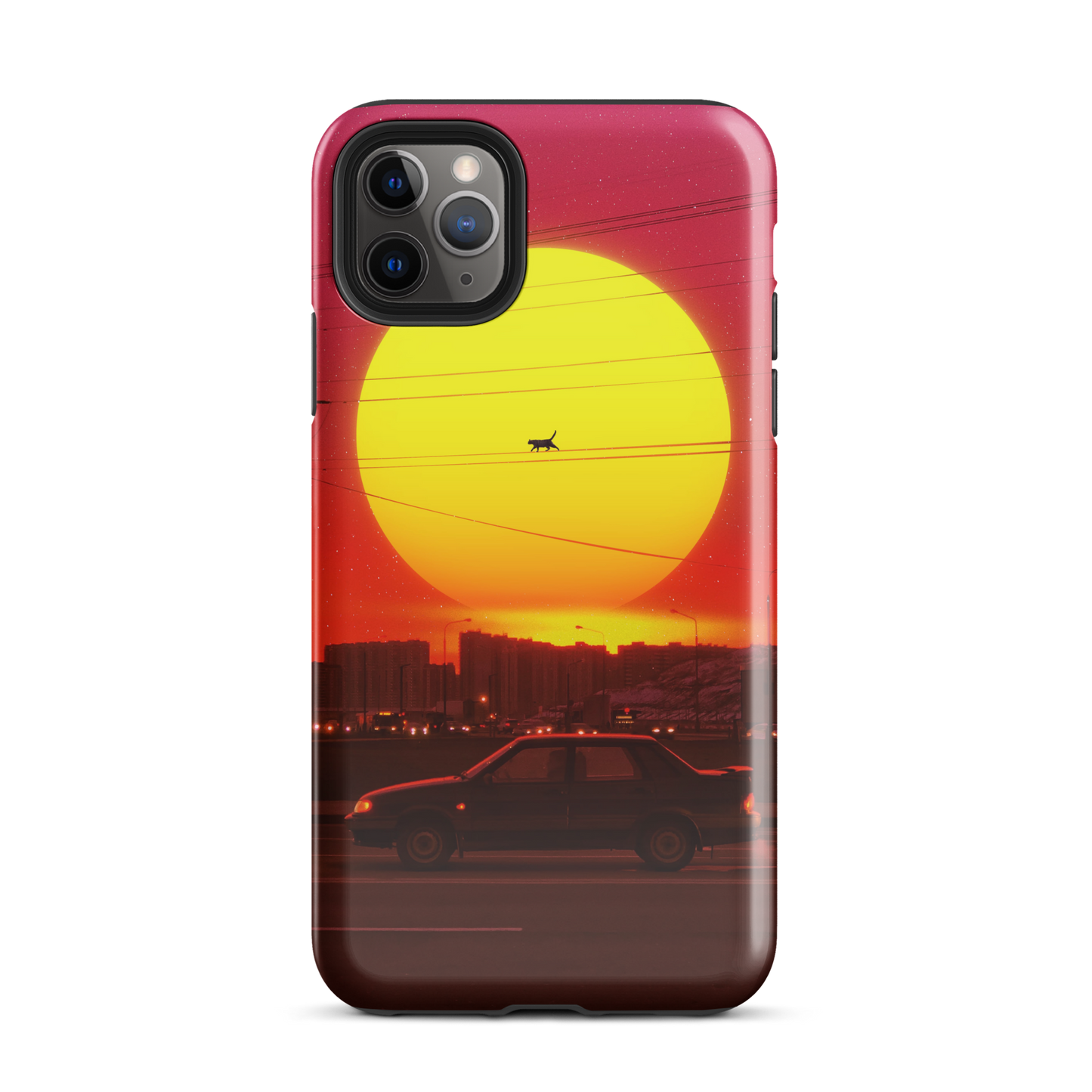 "RETROSUN." Tough Case for iPhone®