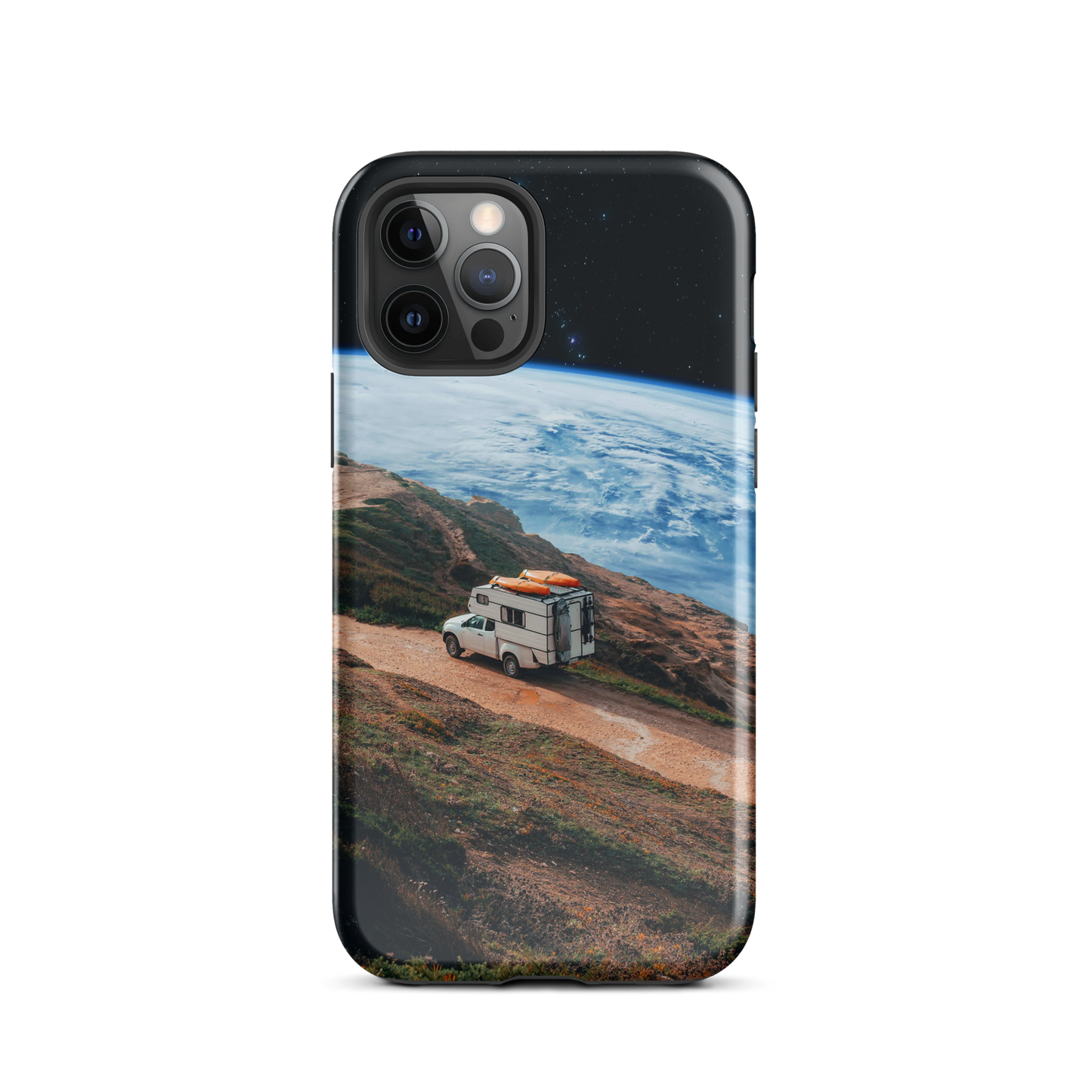 "HAPPY CAMPING." Tough Case for iPhone®