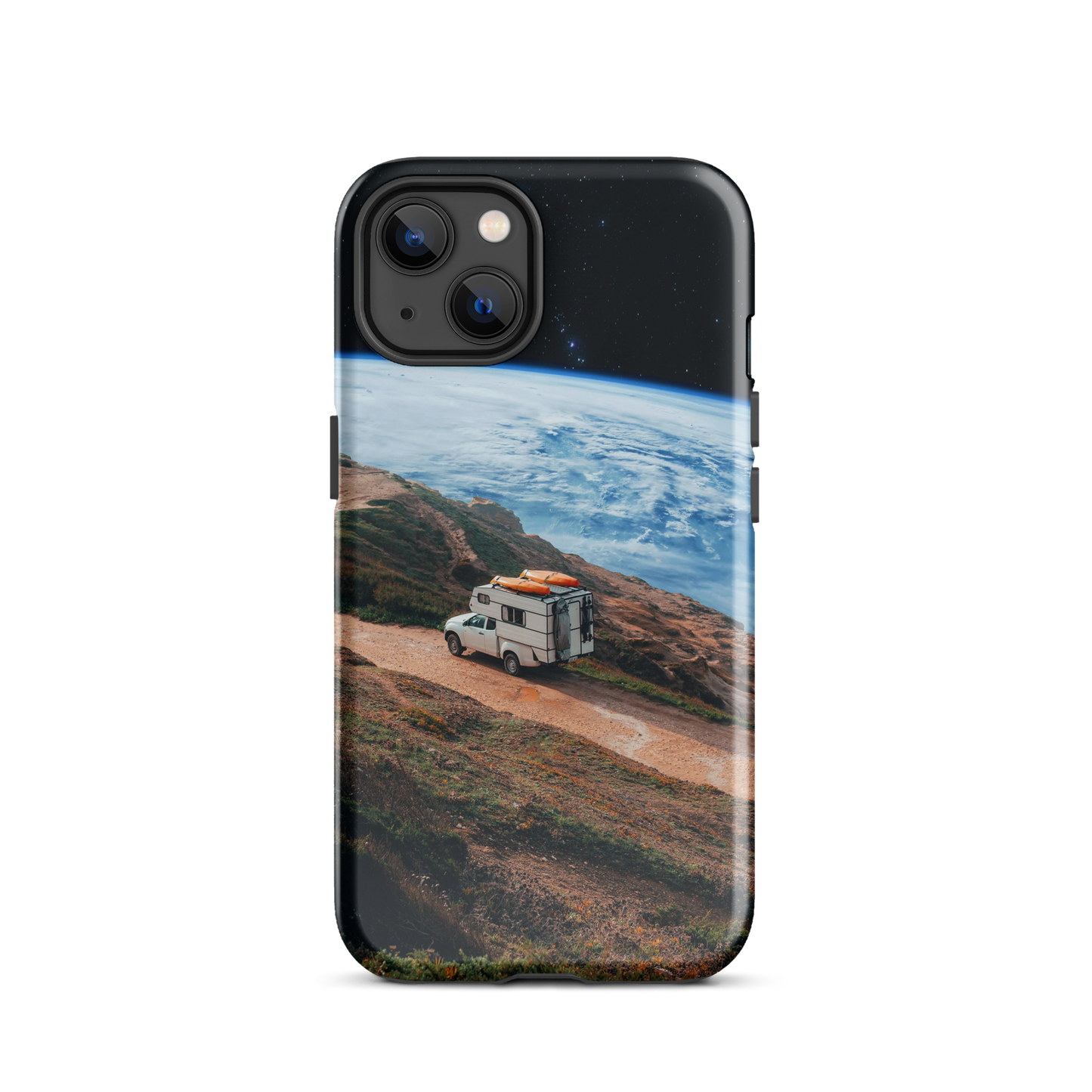 "HAPPY CAMPING." Tough Case for iPhone®