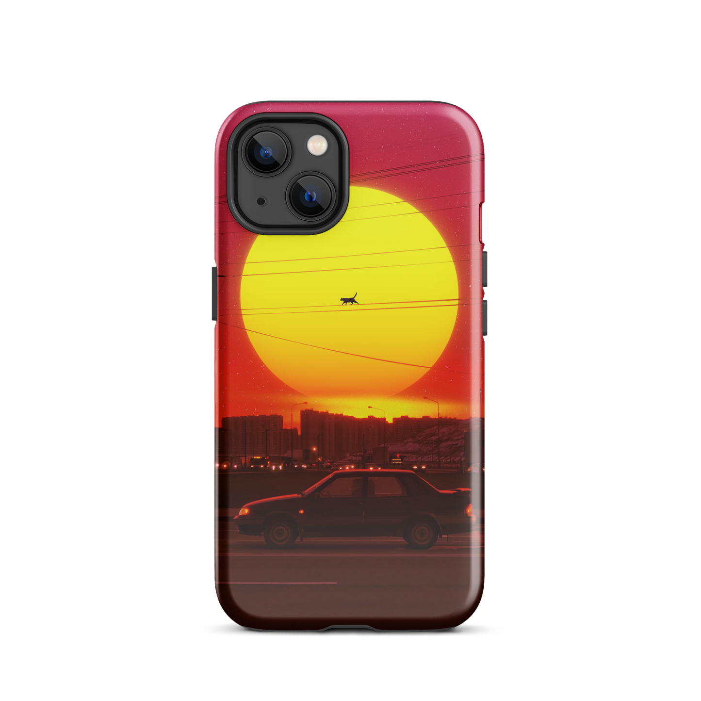 "RETROSUN." Tough Case for iPhone®