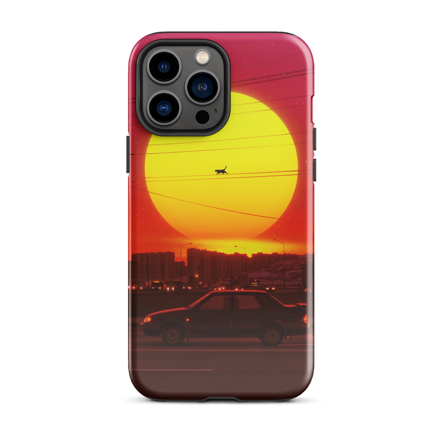 "RETROSUN." Tough Case for iPhone®