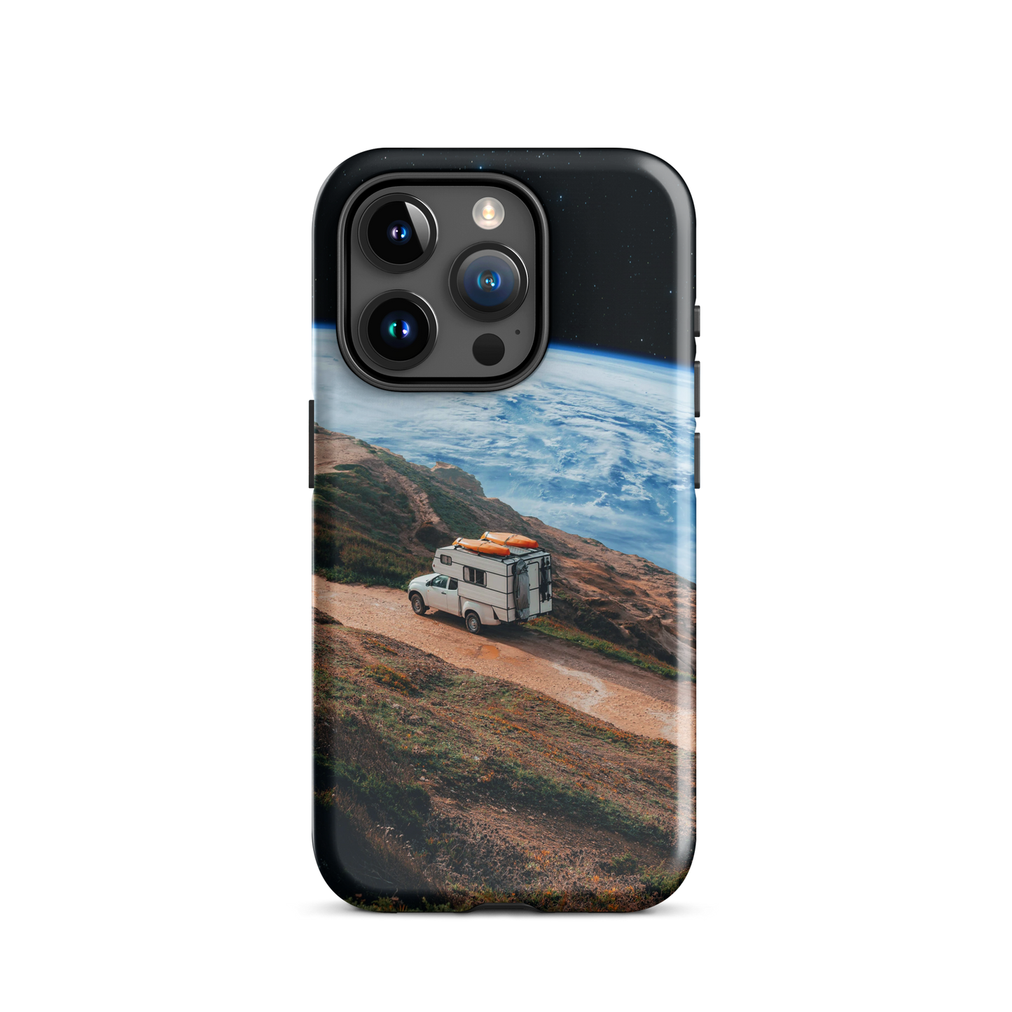 "HAPPY CAMPING." Tough Case for iPhone®