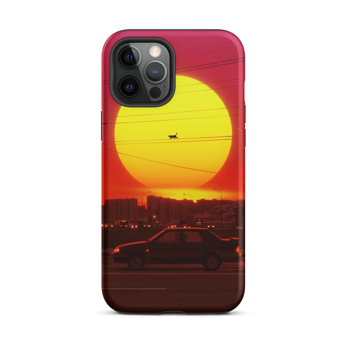 "RETROSUN." Tough Case for iPhone®