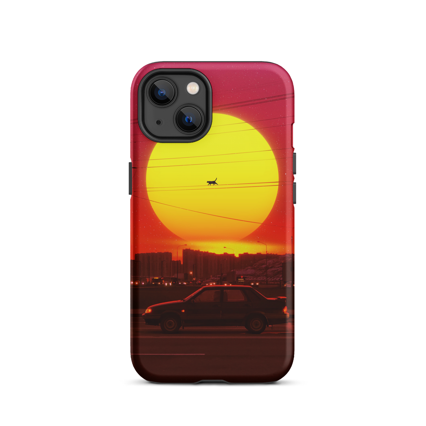 "RETROSUN." Tough Case for iPhone®