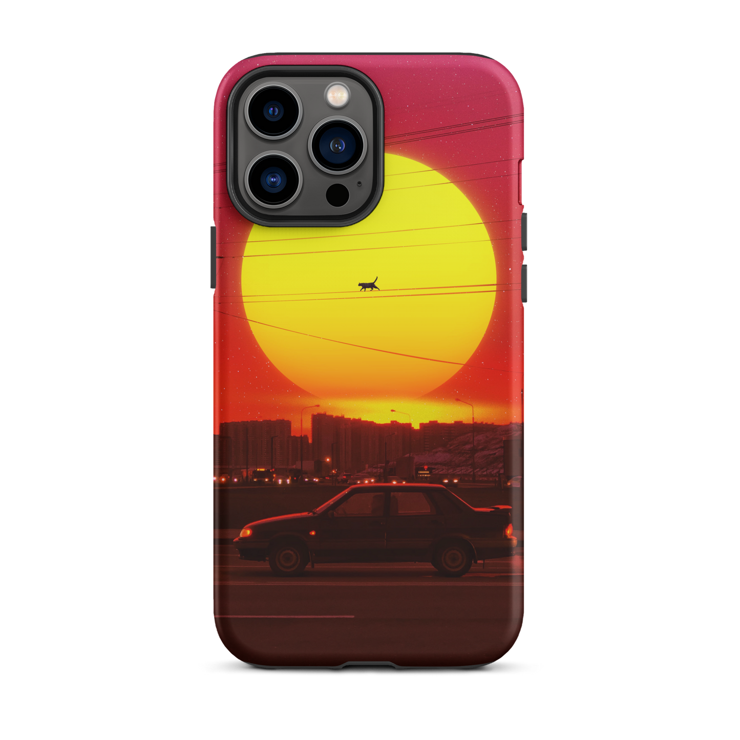 "RETROSUN." Tough Case for iPhone®