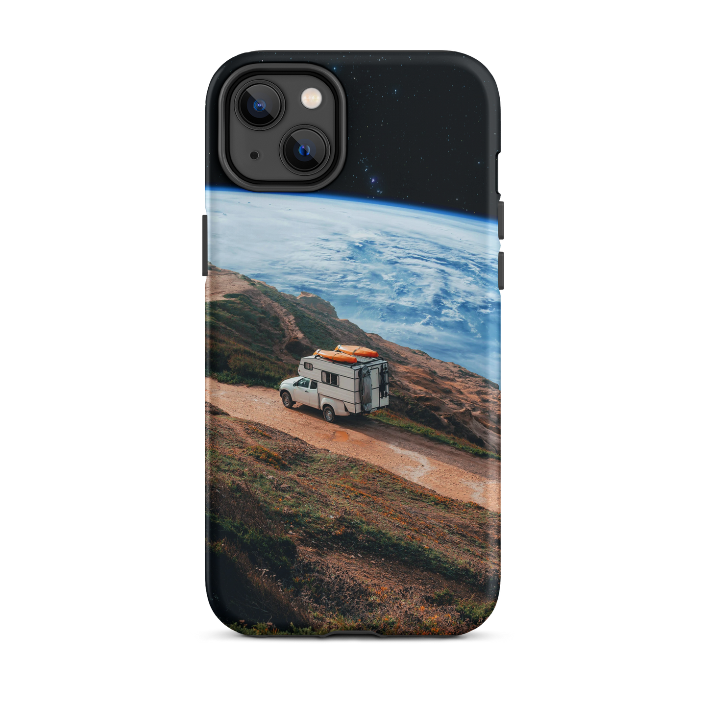 "HAPPY CAMPING." Tough Case for iPhone®