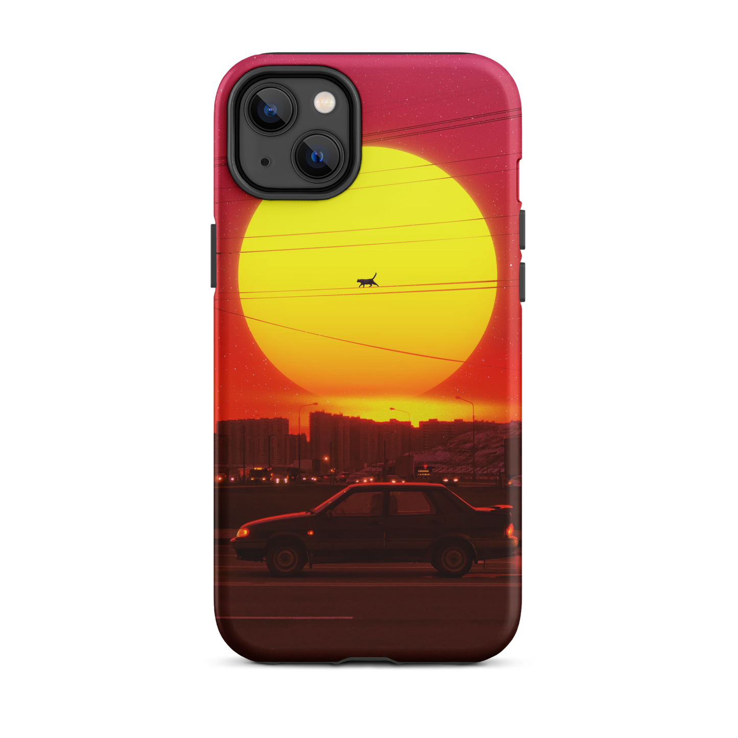 "RETROSUN." Tough Case for iPhone®