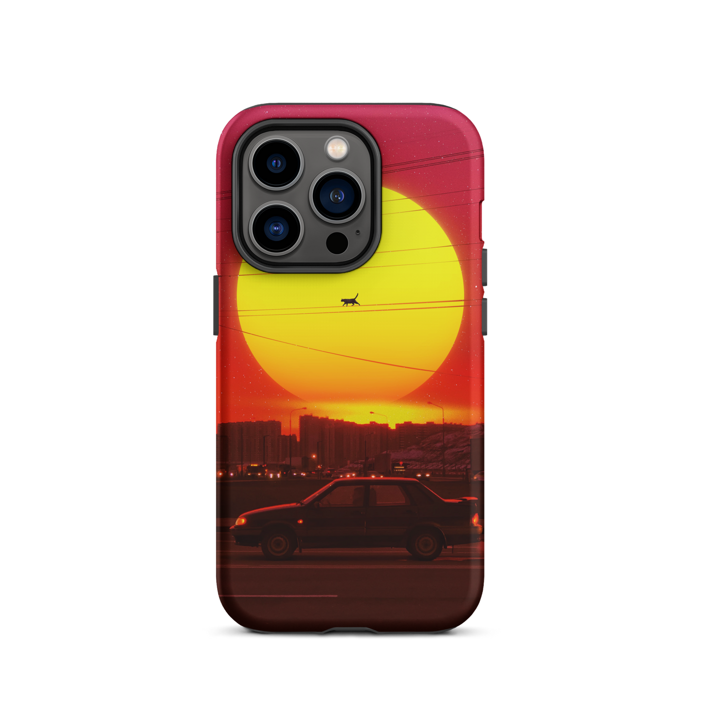 "RETROSUN." Tough Case for iPhone®