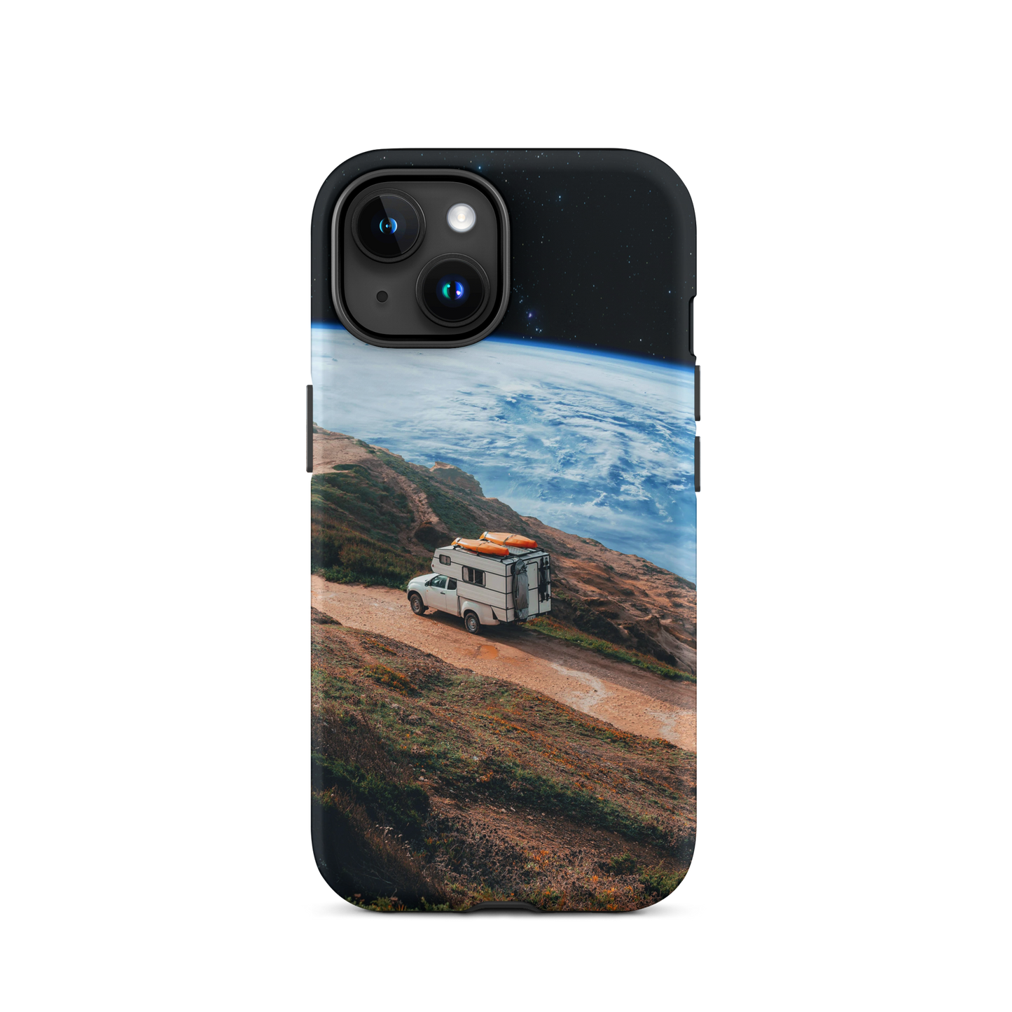 "HAPPY CAMPING." Tough Case for iPhone®