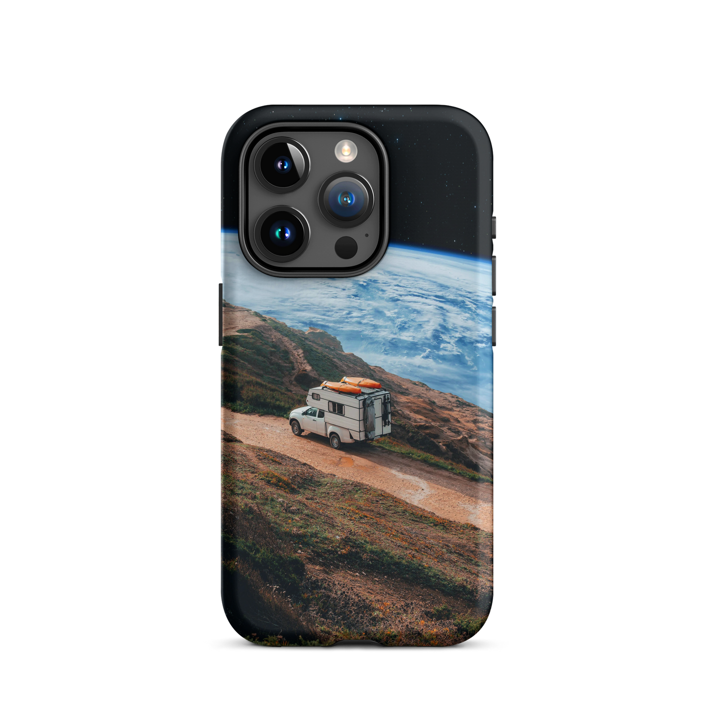 "HAPPY CAMPING." Tough Case for iPhone®